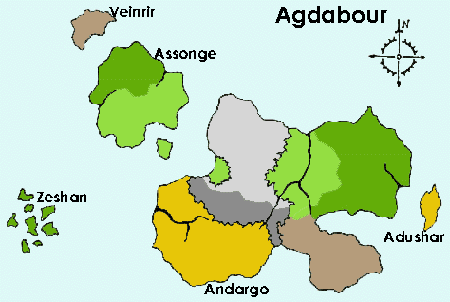 Карта Агдабоура